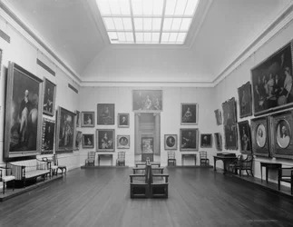 Salle américaine ancienne, Musée des Beaux-Arts, Boston, Massachusetts, vers 1909-20